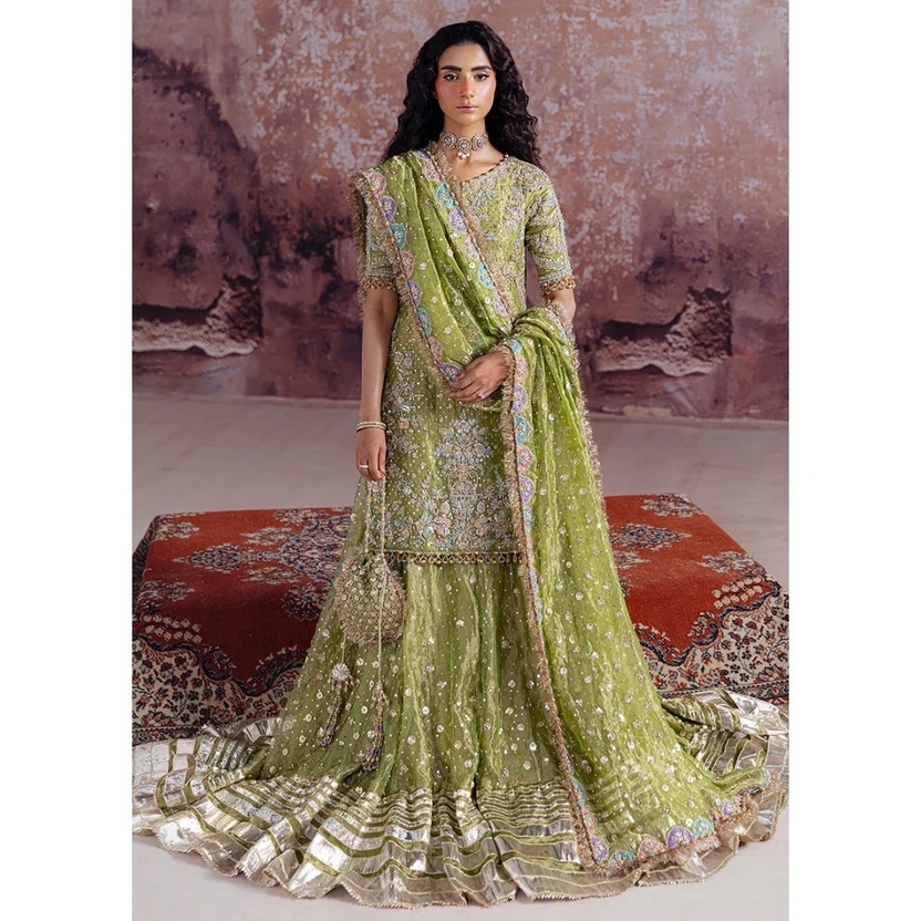 Shadan - Sara Rohale Asghar pakistani fashion outfit with coordinated…